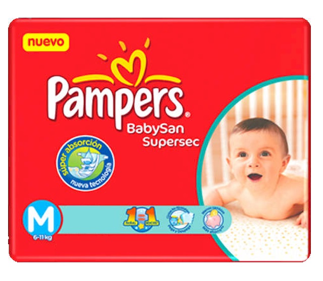 PAÑAL PAMPERS BABYSAN MEDIO  (M) SUPER OFERTA